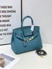 Bolso Birkin Piel de Ternera Patrón Rama 2024 Cerradura Almacenamiento Gran Capacidad Bolso de Mano Bolso Kelly Bolso Cruzado Lujo Accesible