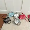 Bolsa de mão quadrada pequena com poás de alta qualidade, nova moda 2026, bolsa de ombro versátil, bolsa transversal, estilo para o dia a dia, pura e chique