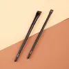 Pincel angular em formato de lâmina para sobrancelhas, pincel para delineador e sombra abaixo dos olhos, pincel de maquiagem de peça única, pincel de ferramenta de beleza e cosmético atacado