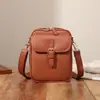 Bolso Mensajero Unisex Bolsa de Almacenamiento Bolso de Hombro Bolso Cruzado para Sitios Independientes de Amazon con Diseño de Hebilla Vintage