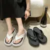 Sandálias Plataforma de Atacado para Mulheres Moda Verão Outdoor Plataforma de Solado Grosso Chinelos Sandálias de Praia