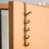 Gancho atrás da porta, cabide para bolsas, gancho para roupas de dormitório, cabide para roupas de quarto na porta de entrada, sem furos, organizador de banheiro