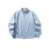 Ropa para Hombre Northbound Otoño 2026 Nuevo Camisa de Manga Larga con Botones Ocultos para Hombre Camisa de Trabajo de Color Sólido Chaqueta para Pareja