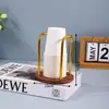 Estante de Almacenamiento para el Hogar Portavasos Desechable Portavasos de Gama Alta Protector de Escritorio contra Polvo Taza de Agua Taza de Té Dispensador de Vasos de Papel