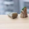 Simulação mini jardim de pedras Simulação em miniatura Modelo de colina pastoral topo de montanha natural cena de montanha material de paisagem