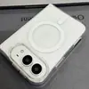 [Funda Magnética Plegable] Adecuada para Funda de Teléfono iPhone Duo, Funda Magnética Transparente Desmontable, 82% de descuento Pantallas Plegables, Alta Transparencia