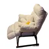 Puff, cadeira de computador para dormitório estudantil, cadeira com encosto para quarto de casa, sofá pequeno individual, cadeira reclinável de lazer e confortável