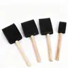 Conjunto de Pincéis Esponja para Pintura Infantil, Ferramentas de Carimbo para Grafite, Diversos Materiais de Arte Criativa