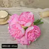 Buquê de peônias, flores de peônia artificiais, peônias artificiais para segurar, sala de estar, quarto, flores para mesa de jantar, peônias artificiais, adereços para fotos