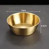 Tazón Coreano de Acero Inoxidable 304 para Vino de Arroz, Tazón para Arroz, Tazón para Vino de Arroz con Asa, Tazón Especial para Vino Caliente y Frío para Restaurantes, Tazón para Cocinar