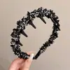 Diadema de corona alta para mujer, nuevo modelo 2026, diadema para el cabello de mujer para uso diario, diadema para lavarse la cara, accesorio para el cabello antideslizante
