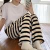 Pantalones de Pijama de Franela de Invierno con Forro Polar, Engrosados y Cálidos, Pantalones Largos Lindos para Mujer, Ropa de Casa, Pantalones para Caminar, Pantalones Cálidos Casuales