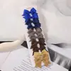 Conjunto Europeu e Americano Mais Vendido de Presilhas de Cabelo com Laço para Crianças Mini Presilha de Cabelo de Bebê Cor Pura Menina Simples Presilha Lateral 325