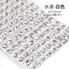 Serie de Piezas de Diamantes de Vidrio Gota de Agua de 10*14mm de Venta Caliente Accesorios para Ropa Multicolor Accesorios para Bolsos Lote de Pedrería
