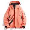 Chaqueta Exterior para Mujer 25 Nuevo Estilo Casual Tres en Uno para Figuras Menudas, Cortavientos e Impermeable, Chaqueta de Pareja de Gama Alta y Elegante