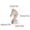 Envío Gratis Seleccionado Cuidadosamente Cabeza de Caballo Adornos de Caballo Adornos Transfronterizos de Piedra Arenisca Artesanías Dorado Ratio Tallado Adaptación Multiescena