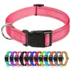 Coleiras para Pets em Estoque Transfronteiriças, Coleiras para Cachorros, Coleiras Refletivas para Gatos, Coleira Ajustável Anti-Estrangulamento Anti-Estouro da Amazon