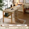 Mesa de Caligrafia Mesa de Estudo Doméstica Pernas de Madeira Maciça Novo Estilo Chinês Mesa para Estudos Chineses Mesa para Caligrafia e Pintura Mesa de Aprendizagem de Caligrafia com Pincel Mesa de Escrita