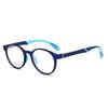 Populares Monturas de Gafas con Almohadillas Nasales de Silicona para Niños, Monturas de Gafas Ovaladas tipo Nerd para Miopía, Recomendadas por Ópticos de Tiendas Físicas