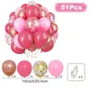 Amazon Venta al por mayor transfronteriza Juego de globos de 10 pulgadas Globo de lentejuelas Decoración de fiesta Globos coloridos para fiestas