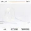 Fio Elástico de Cristal 0,8mm 60m Resistente ao Desgaste Fio para Contas Fio de Jade Artesanal DIY Pulseira Joia Venda Direta da Fábrica