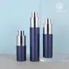 Tapa Plateada 15ml 30ml 50ml Cosméticos y Productos para el Cuidado de la Piel Frasco de Vacío Reenvasado Loción Tónico Empaque Botella de Plástico