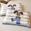 Toallas de Almohada de Algodón Puro para Niños Clase A, un Par, 40X60, Absorbentes de Sudor, Antideslizantes, Toallas de Almohada de Gasa 100% Algodón, Nuevo Modelo 2026 Toallas para Cojín