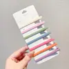 Presilha BB fosca simples 2026 novo estilo de presilha de cabelo para mulheres, presilha de franja lateral de alta qualidade, grampo de franja para a testa, acessório de cabelo