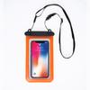 Bolsa impermeável para celular flutuante de esponja para natação, bolsa para celular à prova d'água com tela sensível ao toque, capa protetora à prova d'água IPX8
