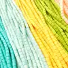 Contas Cilíndricas de Argila Macia DIY Contas Coloridas Fofas de Desenho Animado Pulseira Colar Brincos Contas Soltas Coloridas Misturadas Acessórios Feitos à Mão