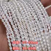 Collar de Perlas de Agua Dulce Naturales de Lujo Fuerte de 4-5 mm Rentable Materiales para Abalorios Hechos a Mano DIY Perlas Sueltas para Ensartar