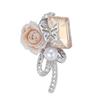 Celebridad en línea joyería para uñas mariposa Camelia ángulo recto pila Diamante Maillard Perla aleación accesorios para uñas Flor Diamante Bola