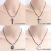 Cuerda de Cera Coreana para Collar 1.5/2.0mm Cuerda para Colgante Cierre de Langosta Cuerda Negra para Colgante Accesorios de Joyería DIY Hechos a Mano Cuerda para Colgante