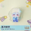 Clip de Acrílico PP de Personaje de Dibujos Animados, Lindo Clip para Notas Versión Q, Clip para Documentos de Estudiante, Clip Sellador para Snacks, Papelería al por Mayor