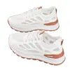 Zapatos de Verano para Mujer Estilo Nuevo Zapatos de Malla Transpirables Estilo Coreano para Mujer Versátiles Zapatos Blancos Zapatos Deportivos de Suela Gruesa Zapatos Casuales Tipo Papá para Mujer