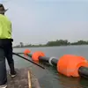 Tubo Boia Flutuante para Tubulação Tipo Grampo para Projetos de Engenharia de Vias Navegáveis, Tubo de Flutuação para Extração de Sedimentos, Tubo Boia de Grande Flutuabilidade, Tubo Boia Moldado por Rotação Robusto e Durável