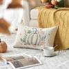 Fronhas Decorativas Personalizadas de Outono com Fotos, Capas de Almofada de Abóbora de Ação de Graças, Fronhas de Almofada de Cintura, Almofadas para Sofá, Sala de Estar, Cama