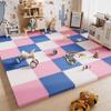 Colchonete para Dormir, Tapete de Espuma para Chão para Uso Doméstico, Tapete de Engatinhar para Quarto, Tapete de Chão para Bebê, Cobertura Total para Quarto Infantil, Impermeável