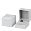 Ventas Directas de Fábrica Caja de Arroz Pura Caja Blanca para Joyería Caja para Collares Caja de Regalo Creativa con Tapa abatible Bolsa de Regalo Caja de Regalo para Anillos