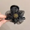 Presilha de Tubarão Acrílica Fosca para Mulheres Pequena Novo Estilo Acessórios de Cabelo de Meio Preso de Alta Qualidade para a Parte de Trás da Cabeça Presilha de Cabelo Adereço de Cabeça