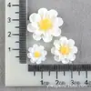 Pegamento Crema Pasador Flor de Camelia Girasol Flor Pequeña Accesorios para el Cabello DIY Materiales para Funda de Teléfono de Resina Accesorios DIY Venta al por Mayor