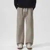 Pantalones Casuales Rectos Estilo Lujo Ligero Old Money de Anyang Otoño 2026 Nuevos Holgados Versátiles de Pierna Ancha Largos para Hombre Transfronterizos