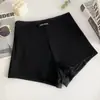 Verano 2026 Nuevos Shorts Negros Delgados de Tallas Grandes para Mujer, Deportivos Casuales de Estilo Coreano de Cintura Alta para Mujeres Petites