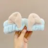 Diadema de Rana Coreana Linda de Ojos Grandes Ins Divertida e Interesante Diadema de Felpa Especial para Lavado de Cara de Otoño e Invierno Accesorios para el Cabello