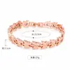 Pulsera Magnética Desmontable para Mujer Mariposa Rojo Antiguo Hebilla Plana Joyería de Aleación de Zinc de Lujo Ligero No Descolorante Venta al por Mayor