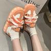 Zapatos de Pan Zapatos de Mujer Primavera 2025 Nuevo Sentido del Diseño de Nicho Tenis Casuales 7cm Plataforma Altura Aumentando Zapatos de Mujer