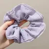 Scrunchie Jumbo de Satén Retro para Niñas, Lazo para el Cabello de Leopardo de Moda Resistente, Accesorio para el Cabello con Banda Elástica de Alta Elasticidad, Lazo para el Cabello con Sensación de Alta Gama