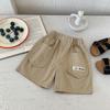 8043 Ropa Infantil Pantalones Cortos de Trabajo para Niños Pantalones de Cinco Puntos Pantalones Finos para Niños 2026 Nuevo Estilo Ropa de Verano para Niños Pequeños y Medianos