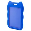Venta al por mayor de tarjeteros deslizantes únicos, tarjeteros deslizantes de orejas de gato estilo ins, tarjetas de campus, gafetes de estudiante, identificaciones de trabajo