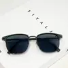 Gafas de Sol Populares Estilo Cool Retro con Montura de Ceja, Monturas de Metal para Gafas, Gafas de Sol de Alta Definición para Hombres, Gafas de Sol Especiales para Conducir